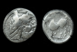 Danube Celts, AR Tetradrachm, 2nd Cent BC, Curious!